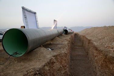 گزارش تصویری کلنگ زنی فاز اول طرح جامع آبرسانی شهرها و روستاهای جنوب شرق خوزستان