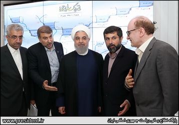 بازدید چهره های مذهبی، دانشگاهی، نظامی ، انتظامی ....از دیسپاچینگ سازمان
