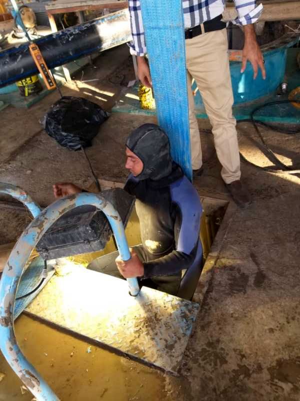 نصب قطعه آنتی ورتکس بر روی ورودی پمپ های فرکانسی