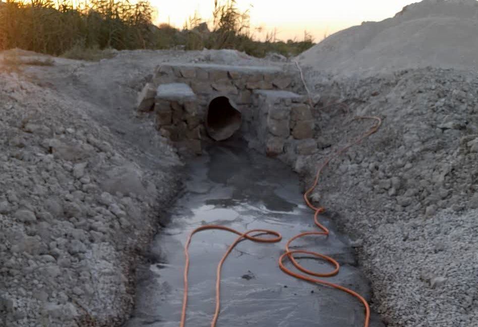 مشکل کشاورزان روستای ظهیری نوشاد رامهرمز حل شد