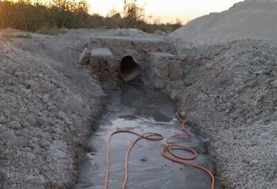 مشکل کشاورزان روستای ظهیری نوشاد رامهرمز حل شد