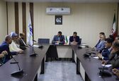 نشست هم اندیشی مدیرعامل شرکت آبیاری زهره و جراحی با کشاورزان شبکه شادگان