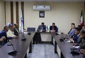 نشست هم اندیشی مدیرعامل شرکت آبیاری زهره و جراحی با کشاورزان شبکه شادگان