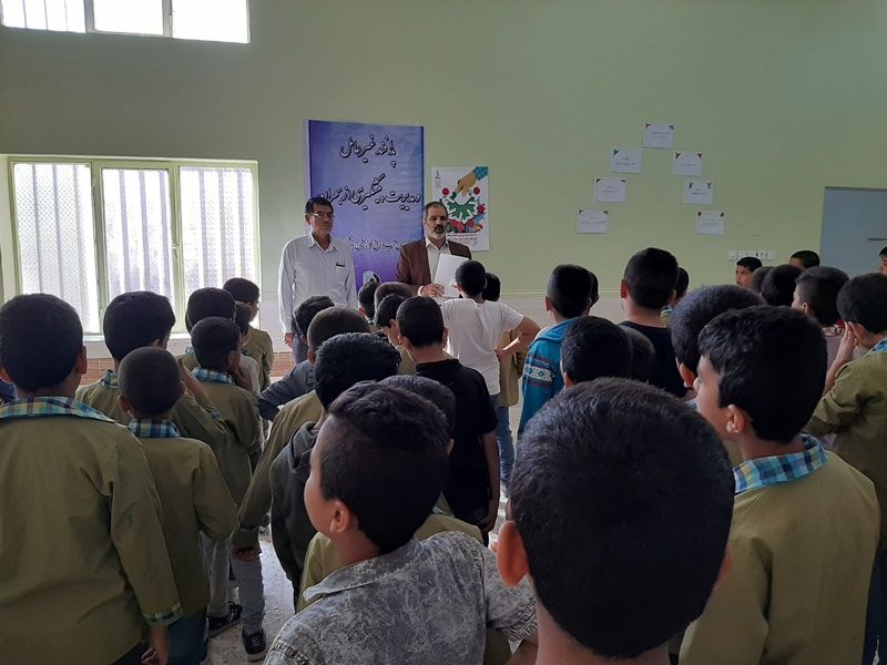   آشنایی دانش آموزان مناطق محروم شهرستان کارون با مقوله پدافند غیرعامل