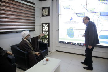 بازدید چهره های مذهبی، دانشگاهی، نظامی ، انتظامی ....از دیسپاچینگ سازمان