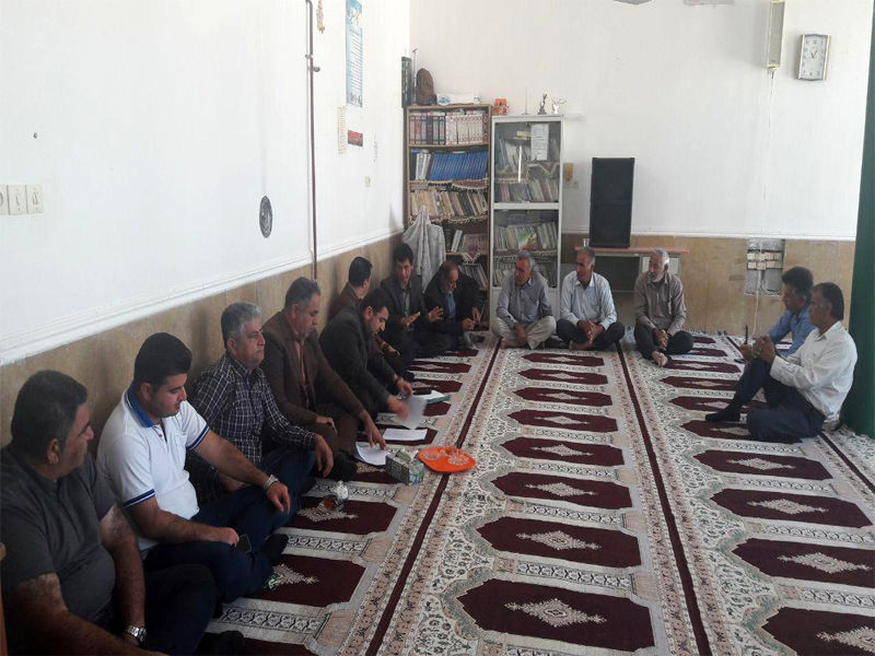 برگزاری نشست نمایندگان شرکت بهره برداری مارون با تشکل های آب بران شهرستان بهبهان