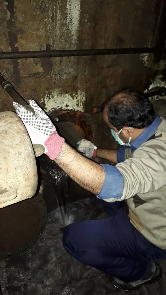 بازسازی و تعمیر تجهیزات سامپ نیروگاه اول سد شهید عباسپور