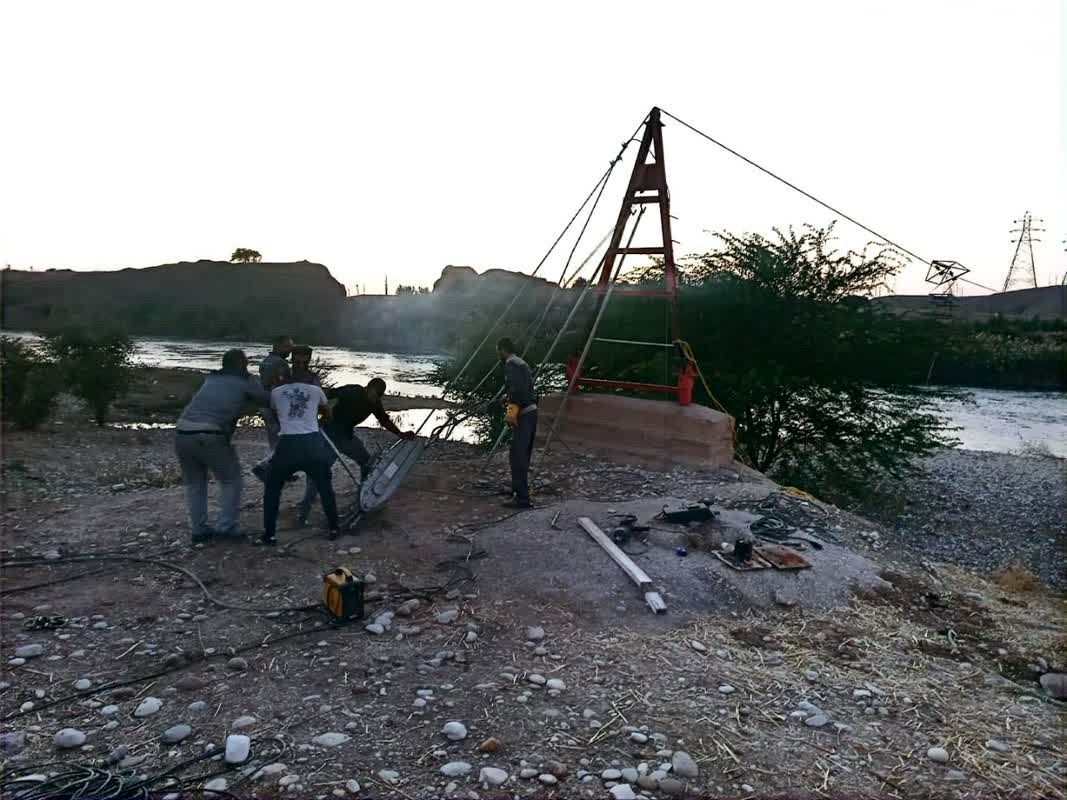 تعمیر ایستگاه هیدرومتری پای پل