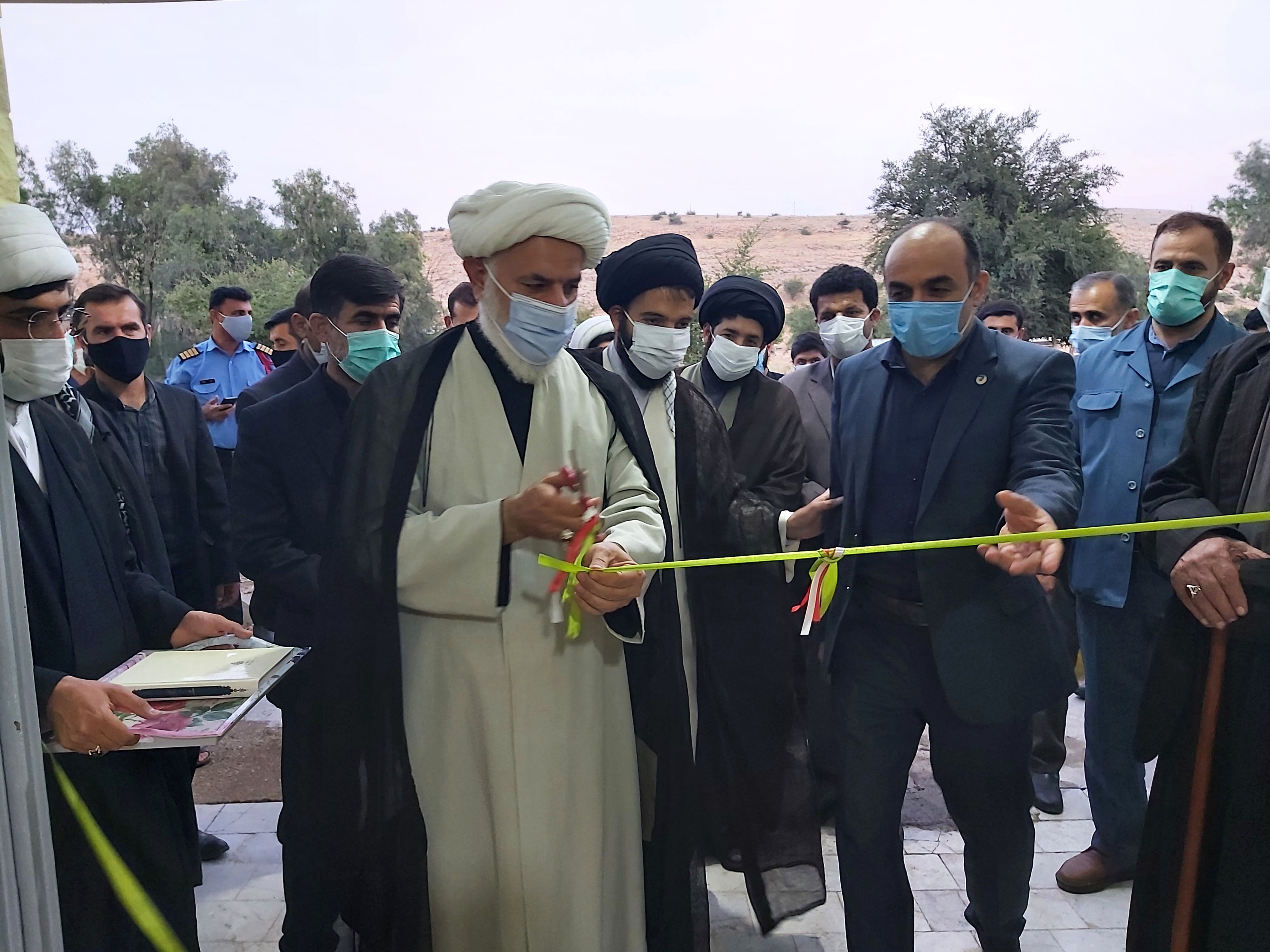  اولین حسینیه شهرک بنت الهدی سد شهید عباسپور افتتاح شد 