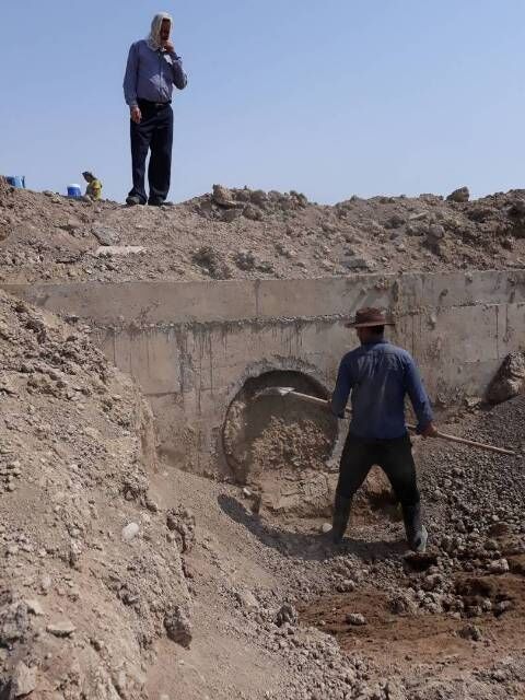 برقراری ارتباط آبی شرق و غرب مخزن شماره 3 تالاب هورالعظیم