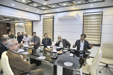 بازدید چهره های مذهبی، دانشگاهی، نظامی ، انتظامی ....از دیسپاچینگ سازمان