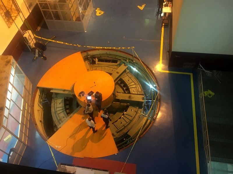 ترمیم نقاط PD سیم پیچ ژنراتور واحد یک نیروگاه مارون