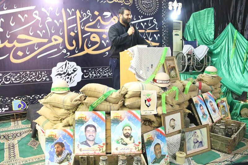  گرامیداشت هفته دفاع مقدس، در شرکت آب جنوب شرق خوزستان 