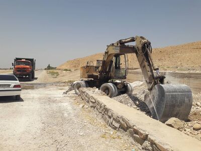 عملیات لایروبی و بوته کنی شبکه رامهرمز به پایان رسید