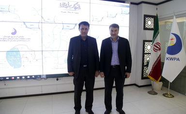 بازدید چهره های مذهبی، دانشگاهی، نظامی ، انتظامی ....از دیسپاچینگ سازمان