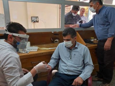 اجرای طرح غربالگری و سلامت سنجی کارکنان، در سد شهید عباسپور