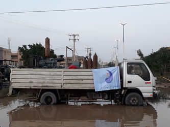 بسیج سازمان آب و برق خوزستان برای دفع آب های سطحی