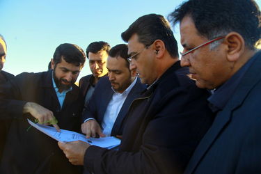 بازدید یک روزه استاندار از طرح آبرسانی غدیر