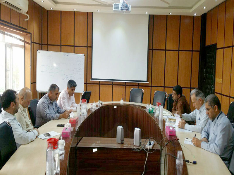 تشکیل اولین جلسه کمیته بحران شرکت بهره برداری مارون در سال 96