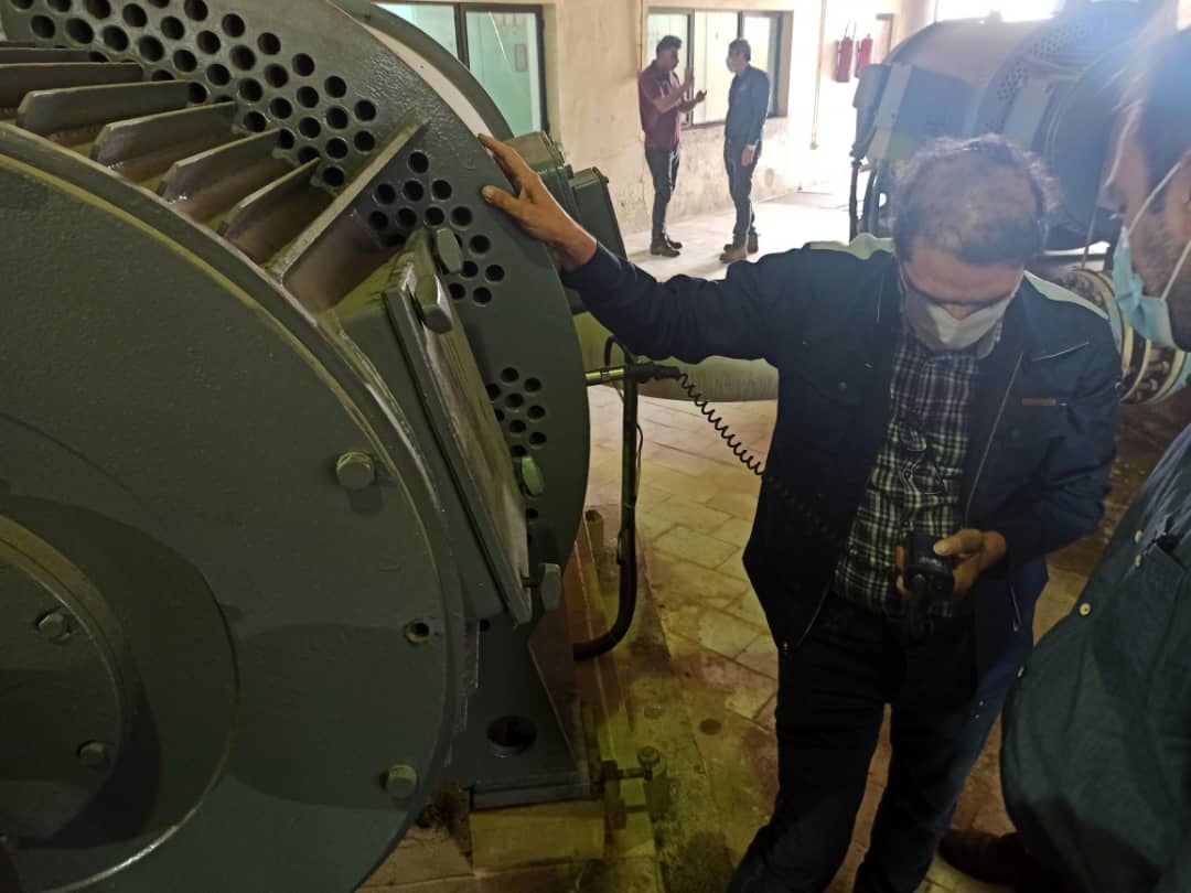 تعمیر و بازسازی الکتروموتورهای فشار متوسط ایستگاههای پمپاژ مرغزار و امیدیه یک 