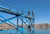 نصب تجهیزات لوله‌های انحراف سنج و پیزومترهای قائم سد جره