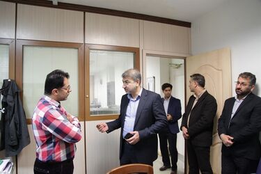 بازدید مدیرعامل از مدیریت مهندسی عمومی سازمان      
