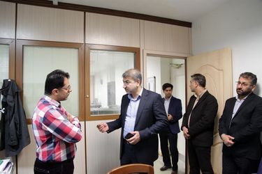 بازدید مدیرعامل از مدیریت مهندسی عمومی سازمان      
