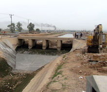 کانال آبیاری شرق شبکه آبیاری دز ترمیم شد