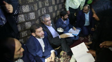 گزارش تصویری از آیین افتتاح طرح آبرسانی شوشتر و تامین آب ۹۱ روستای سید حسن تا نمره یک 