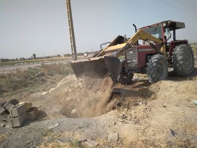 پر و مسلوب المنفعه سه حلقه چاه غیرمجاز در شهرستان بهبهان