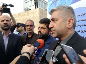 گزارش تصويري از افتتاحيه ایستگاه پمپاژ و خط انتقال آب از بستان تا پایانه مرزی چذابه با حضور وزير نيرو