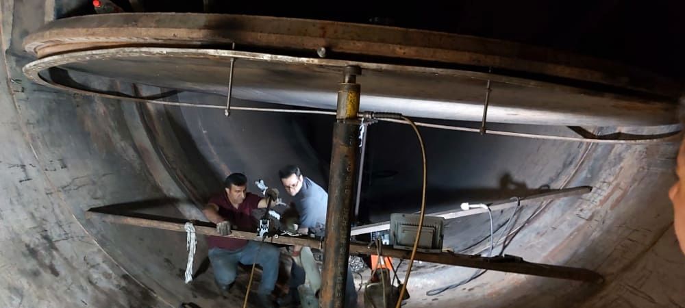 تعمیرات دیسک شیرپروانه ای واحد ۷ نیروگاه مسجدسلیمان با موفقیت انجام شد