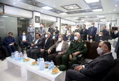 بازدید معاون اقتصادی رییس جمهور و استاندار از رصد خانه آب و انرژی سازمان آب و برق خوزستان
