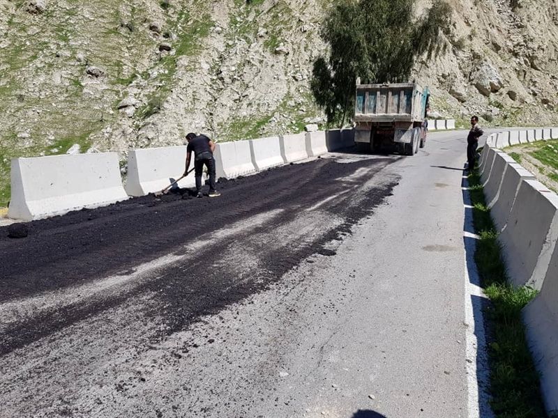 پایان عملیات رفع نقص جاده دسترسی به ساختمان های جانبی سد مارون(پلاژ)