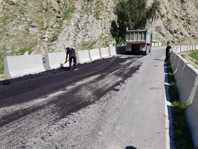 پایان عملیات رفع نقص جاده دسترسی به ساختمان های جانبی سد مارون(پلاژ)