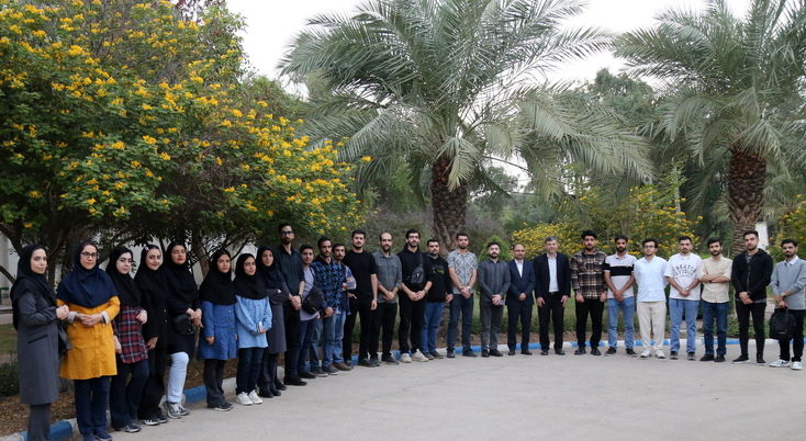 بازدید دانشجویان دانشگاه صنعتی جندی شاپور دزفول از سازمان آب و برق خوزستان