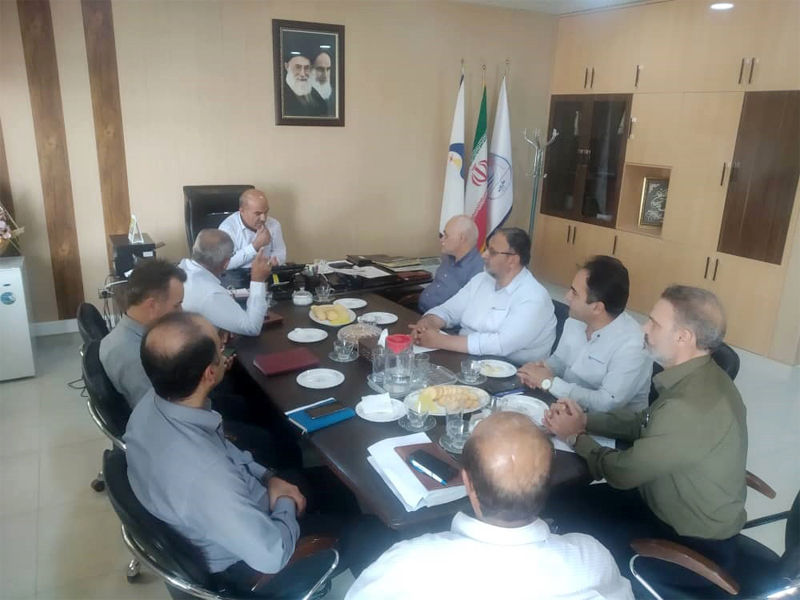 جلسه هماهنگی و کنترل الگوی کشت یونجه در شرکت بهره برداری مارون برگزار شد