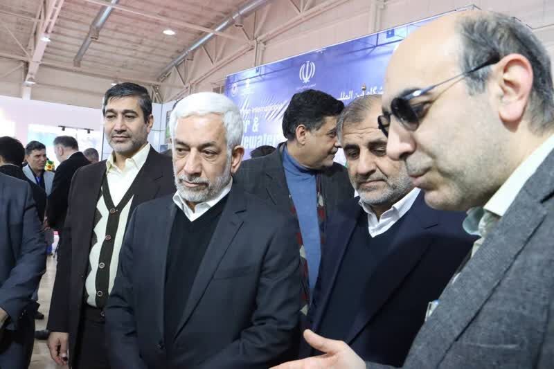 حضور سازمان آب و برق خوزستان در نمایشگاه صنعت آب و انرژی های تجدید پذیر