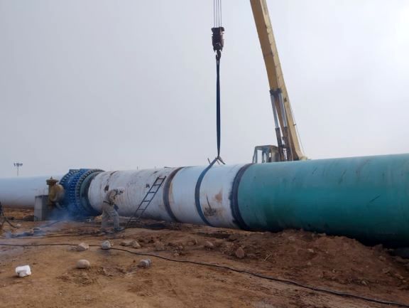 اتصال طرح توسعه ایستگاه پمپاژ ام الدبس  به خطوط موجود در حال بهره برداری تامین و انتقال طرح آبرسانی غدیر