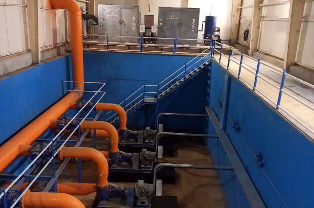 بهره برداری از تصفیه خانه آب شرب دارخوین