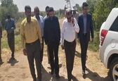 بازدید مدیرعامل سازمان آب و برق خوزستان از ایستگاه هیدرومتری حرمله و سد انحرافی دز