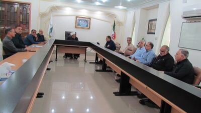 بازدید مسئولان محلی دزفول از شرکت بهره برداری از شبکه های آبیاری شمال خوزستان