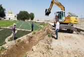 آبرسانی به اراضی سنتی روستای دوریکل با اجرای انشعاب ۱۸۰ متری در شبکه رامهرمز