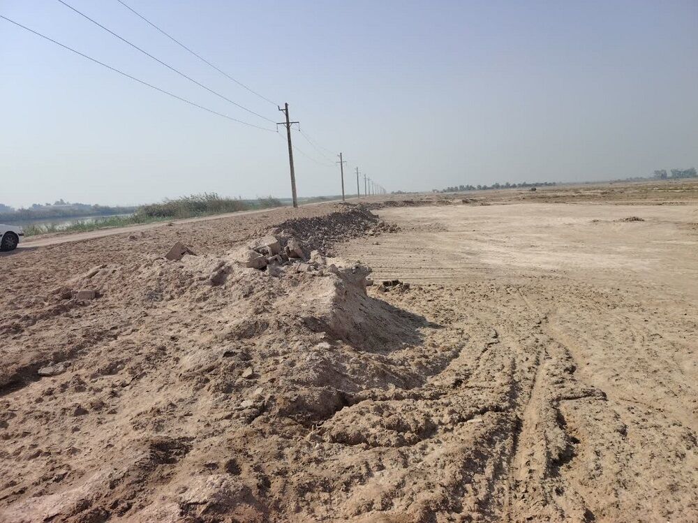 شناسایی متخلف برداشت غیرمجاز خاک از حریم کانال مارد