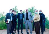 گزارش تصویری از بازدید مدیرعامل سازمان آب و برق خوزستان از زهکش WMD