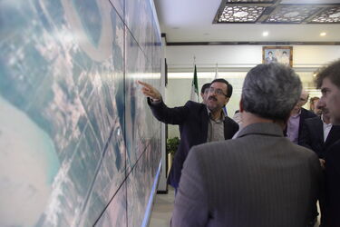 بازدید چهره های مذهبی، دانشگاهی، نظامی ، انتظامی ....از دیسپاچینگ سازمان