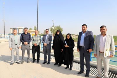 بازدید فرماندار بهبهان از سد انحرافی آسک