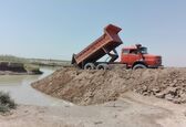 پایان عملیات ترمیم شکستگی سیل بندهای اروند کنار