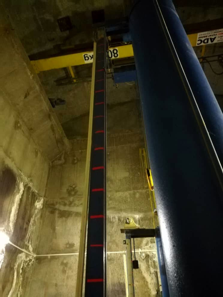 عملیات طراحی، ساخت و نصب پلکان دسترسی در سد جره به پایان رسید