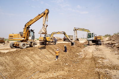 تعمیر و بازسازی کانال اصلی شبکه فجر